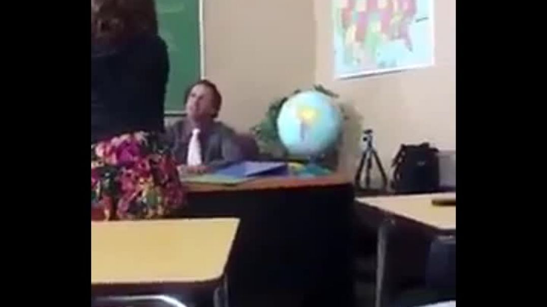 The teacher is unaware