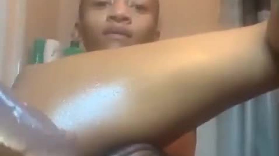 Dildo making it Rain