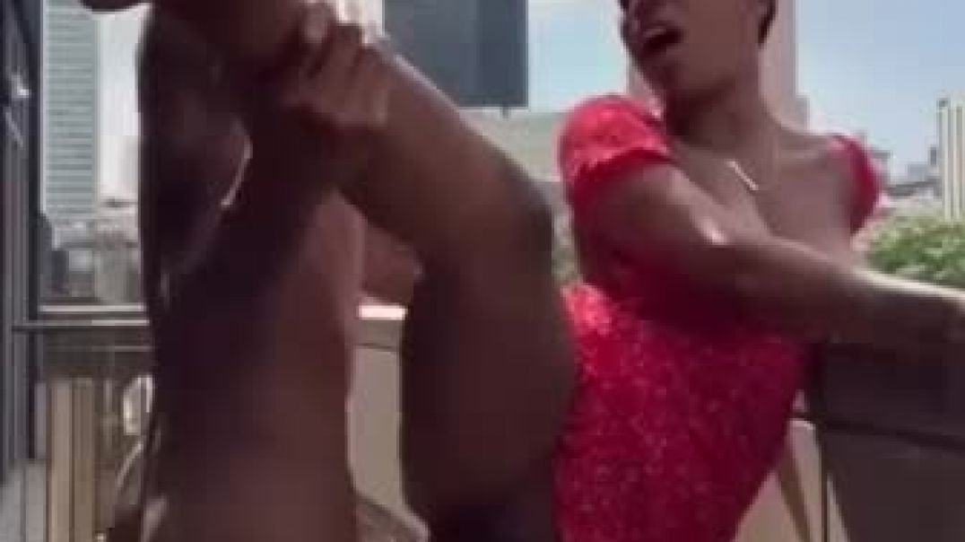 Rooftop sex