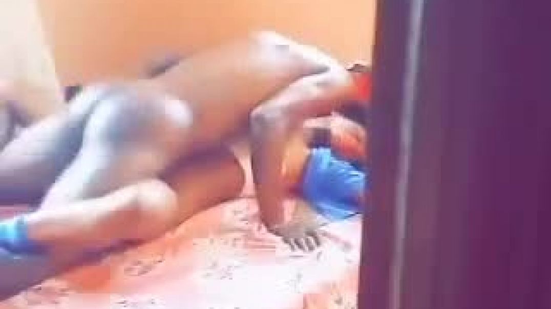Spying school teen fucked after school in school uniform