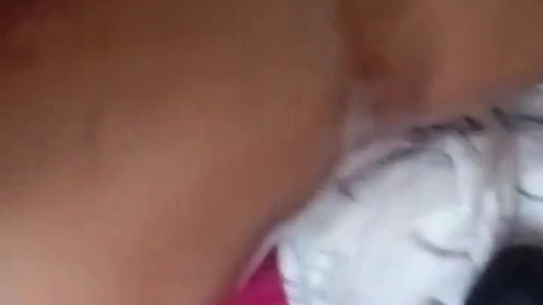 ⁣Reverse cowgirl style baby