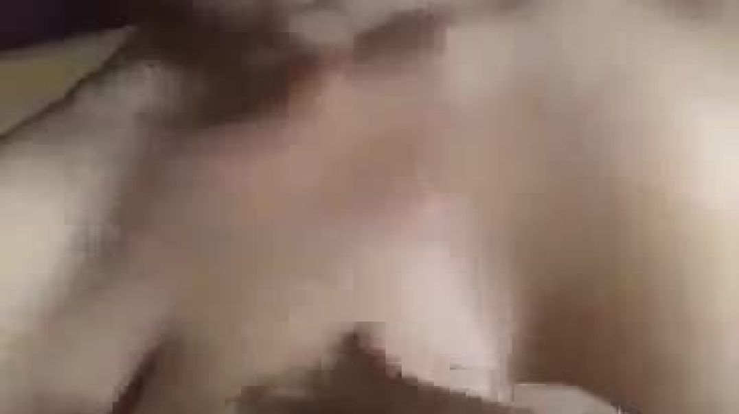 another black teen playing with herself