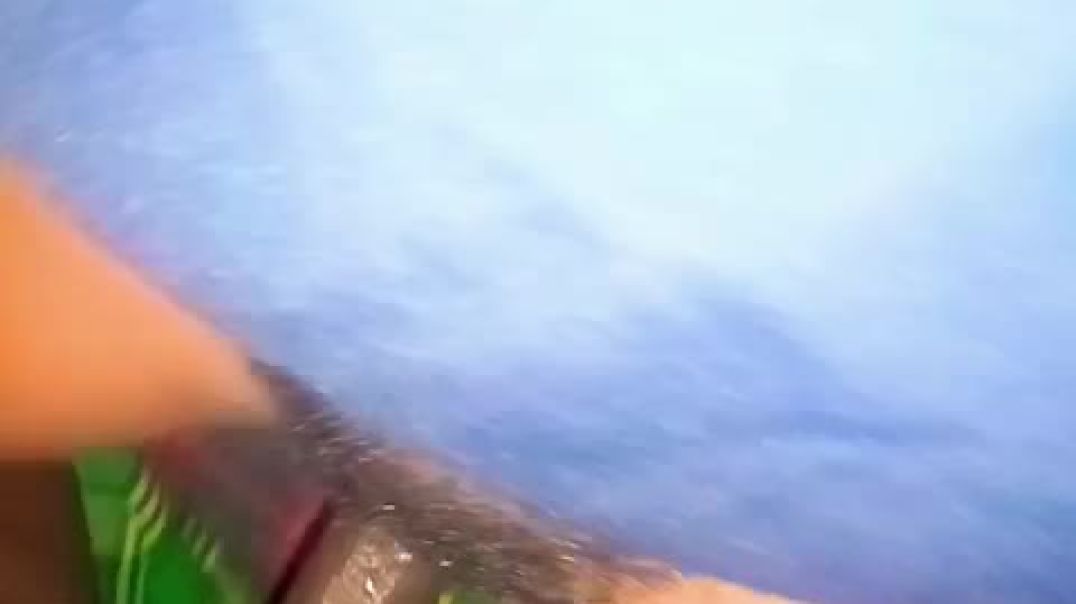 ⁣Hairy pussy River  gets long bend dick