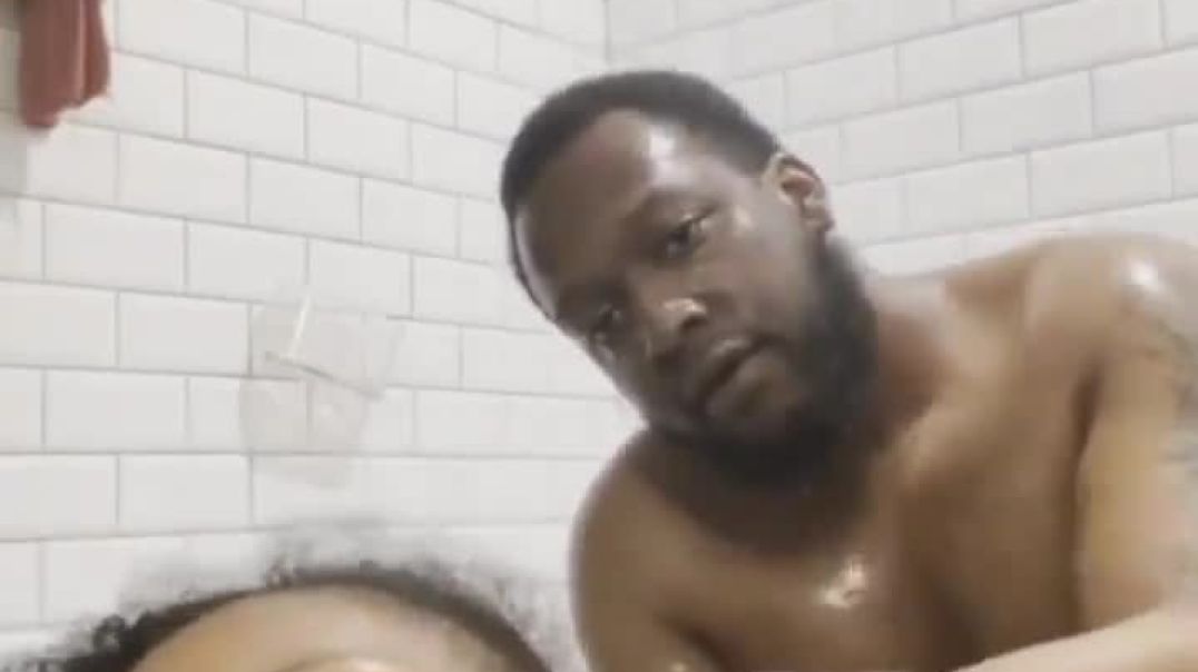 ⁣Jc in the bathroom