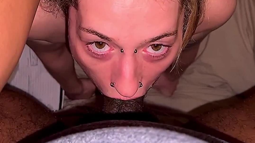 ⁣indian dude shoving his dick in tiny throat of white slut