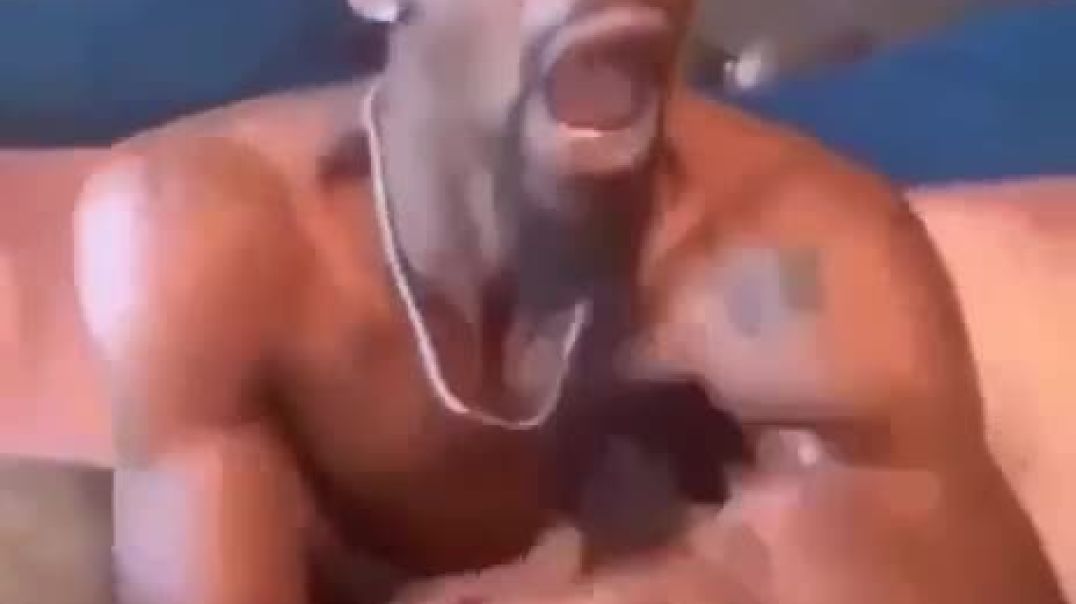 ⁣Sucking his soul out