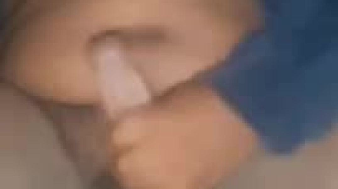 ⁣Small dick sperm outside