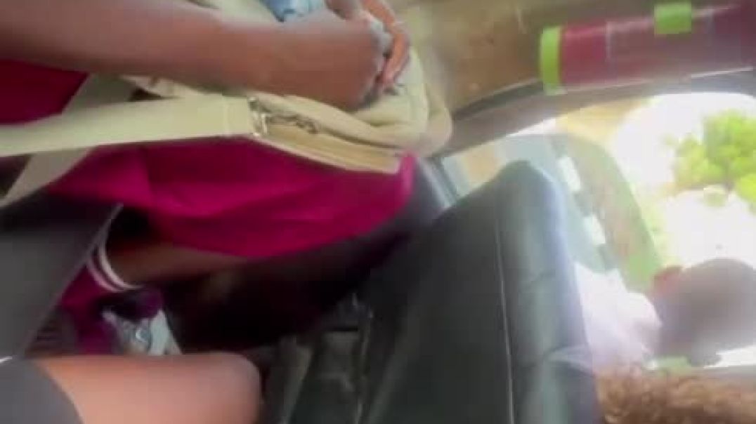 ⁣School girl shocked to see the BBC but keeps watching