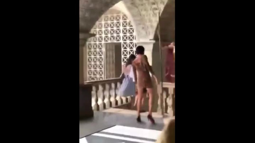 ⁣Ancient Spartan Blood Makes Greek Woman Instinctively Crave For Museum Sculptures Cock (1) [wNRLOofL